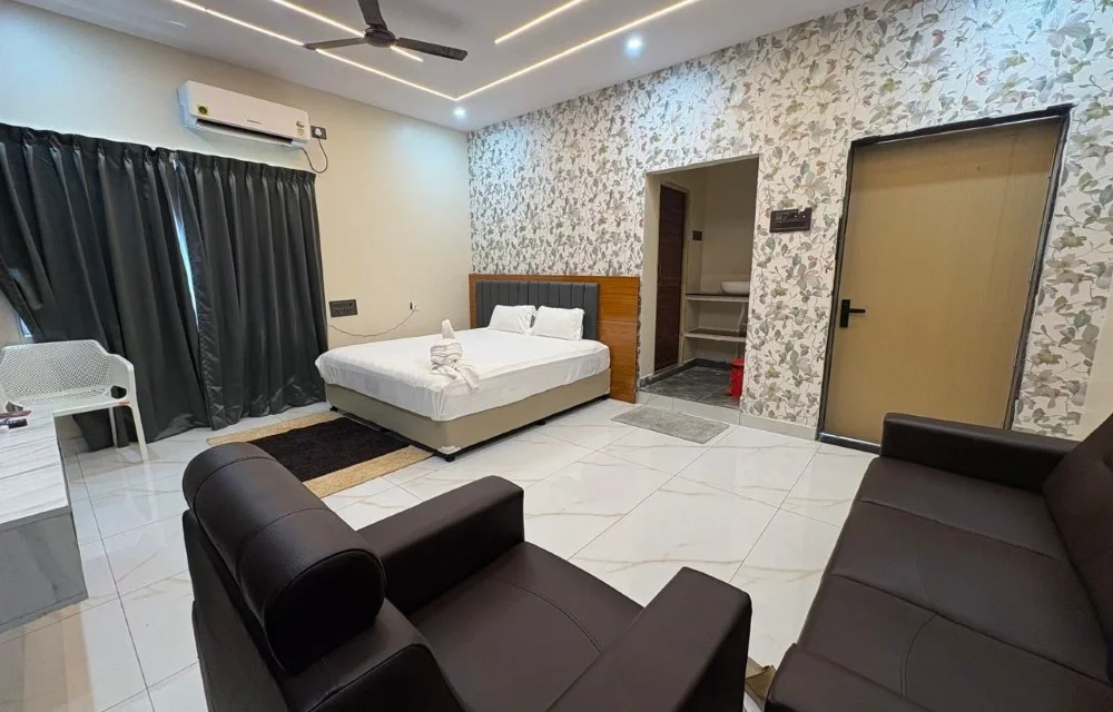 Semi Suite Room  in Chirala Beach at S R Beach Resorts